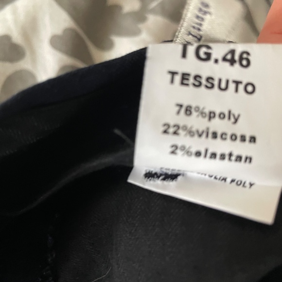 Italian navy suit made in Italy size 36 US Jacket and Pants - Picture 8 of 8